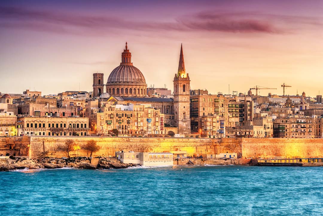 La Valette, Malta: skyline