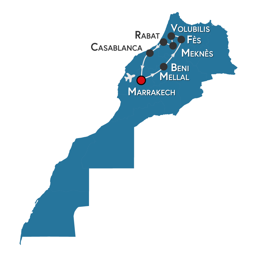 Carte Maroc