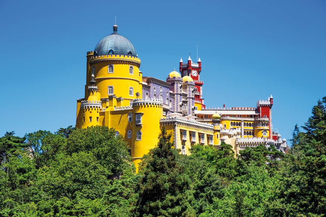 Pena National Palace in Sintra, Portugal